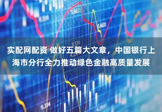 实配网配资 做好五篇大文章，中国银行上海市分行全力推动绿色金融高质量发展