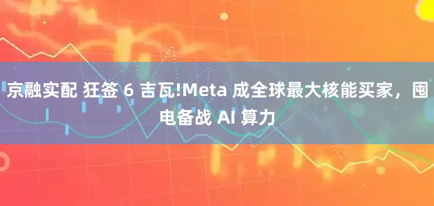 京融实配 狂签 6 吉瓦!Meta 成全球最大核能买家，囤电备战 AI 算力